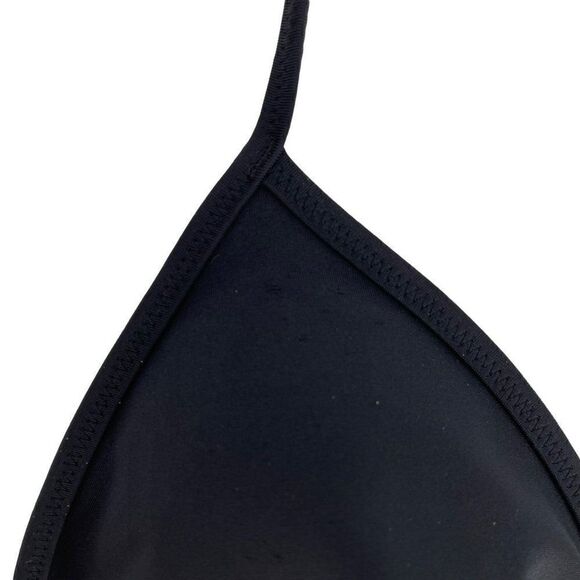 Victoria's Secret The Teeny Triangle Swimsuit Top Padded Black Small 11054339 - Picture 3 of 7